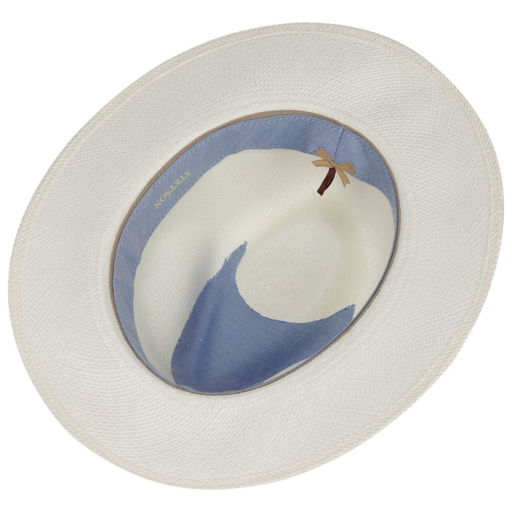 Stetson Traveller Brisa Panama Hat Offwhite - XL (61 cm) - Hat fra Stetson hos The Prince Webshop