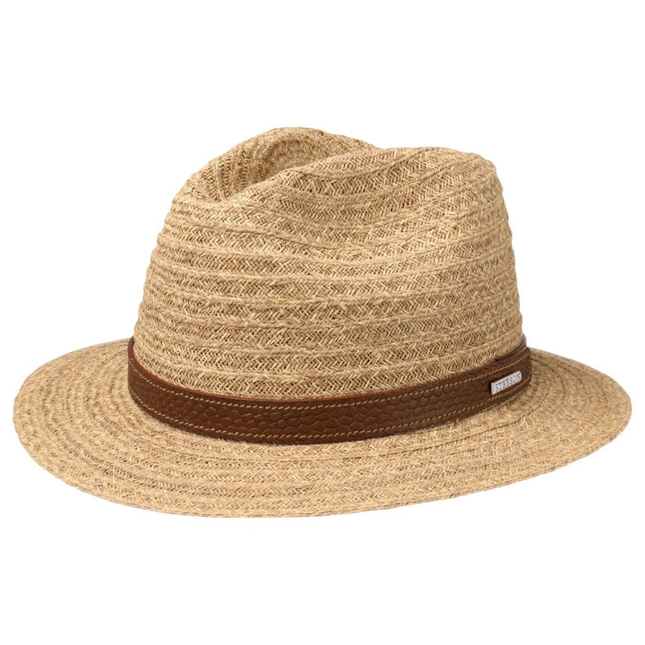 Stetson Traveller Raffia Strå Sommerhat - Super Light - Traveller Hat fra Stetson hos The Prince Webshop