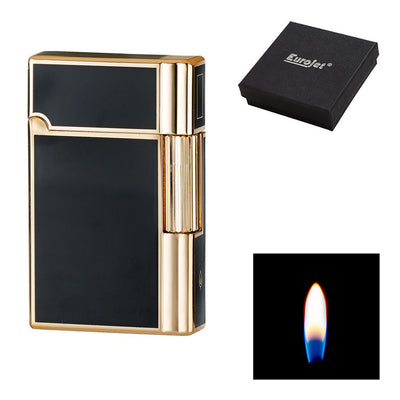 Eurojet Gender Classic Lighter - Gaslighter with Stone - Black Gold