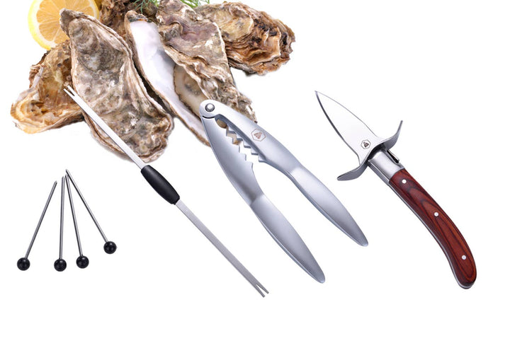 Laguiole Seafood tool for oysters and lobsters - 7 parts