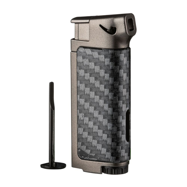 Eurojet Pipe Lighter Black Carbon