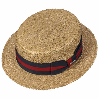 STETSON BOATER WHEAT - Gondola hat in Straw