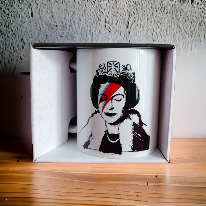 Banksy Ceramic Mug 325ml - Lizzy Stardust