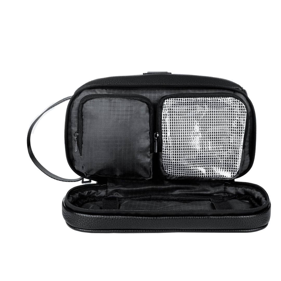 Stor rejsetaske til toiletartikler med magnetlås - 2 farver