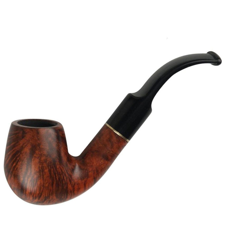 PASSATORE Gaveæske - Glat Rødbrun Pibe med Pibe Taske