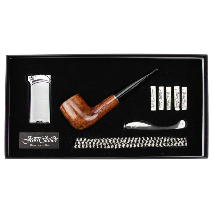 Jean Claude Premium Pibe Sæt - Lige Brun