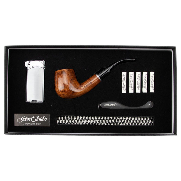 Jean Claude Premium Pibe Sæt - Fuldbøjet Brun