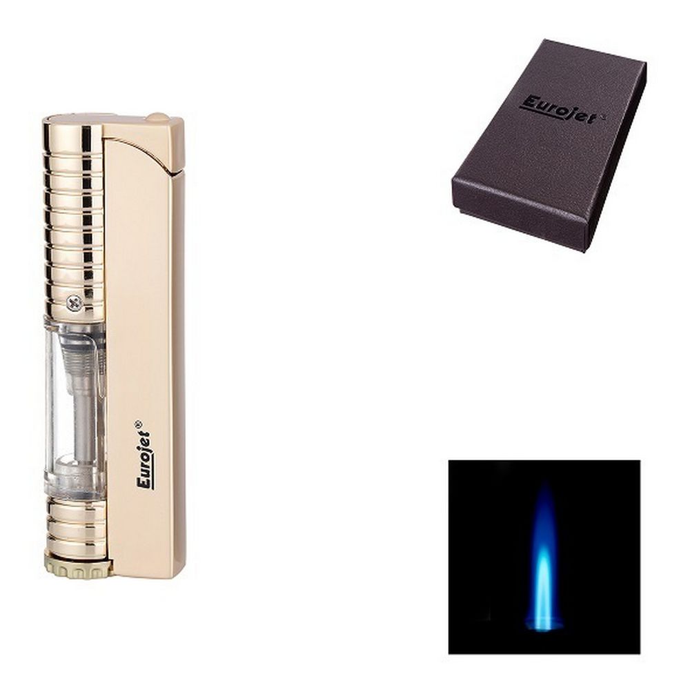 Eurojet Lighter Samoa Jet Gold Satin - Lighter fra Eurojet hos The Prince Webshop