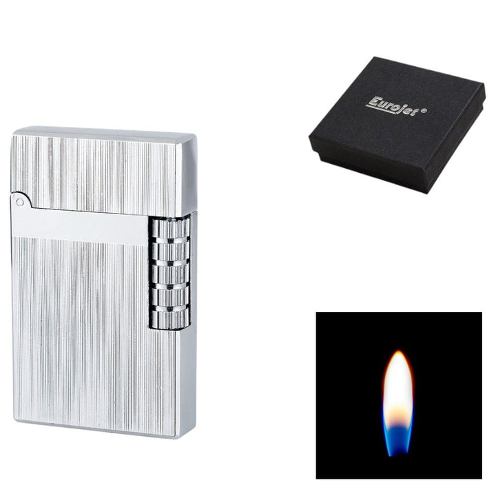 Eurojet Milan Silver Riffled Sten Lighter - Lighter fra Eurojet hos The Prince Webshop