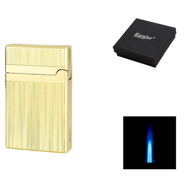 Eurojet Milan Jet Gold Riffle Lighter