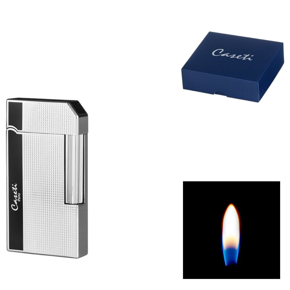 CASETI Rome Flint Lighter - Chrome Elegance - Lighter fra Caseti hos The Prince Webshop