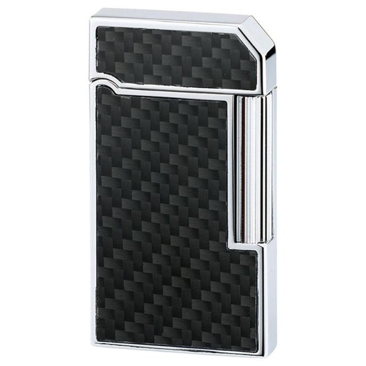 CASETI Rome Flint Lighter - Black Chrome Elegance - Lighter fra Caseti hos The Prince Webshop