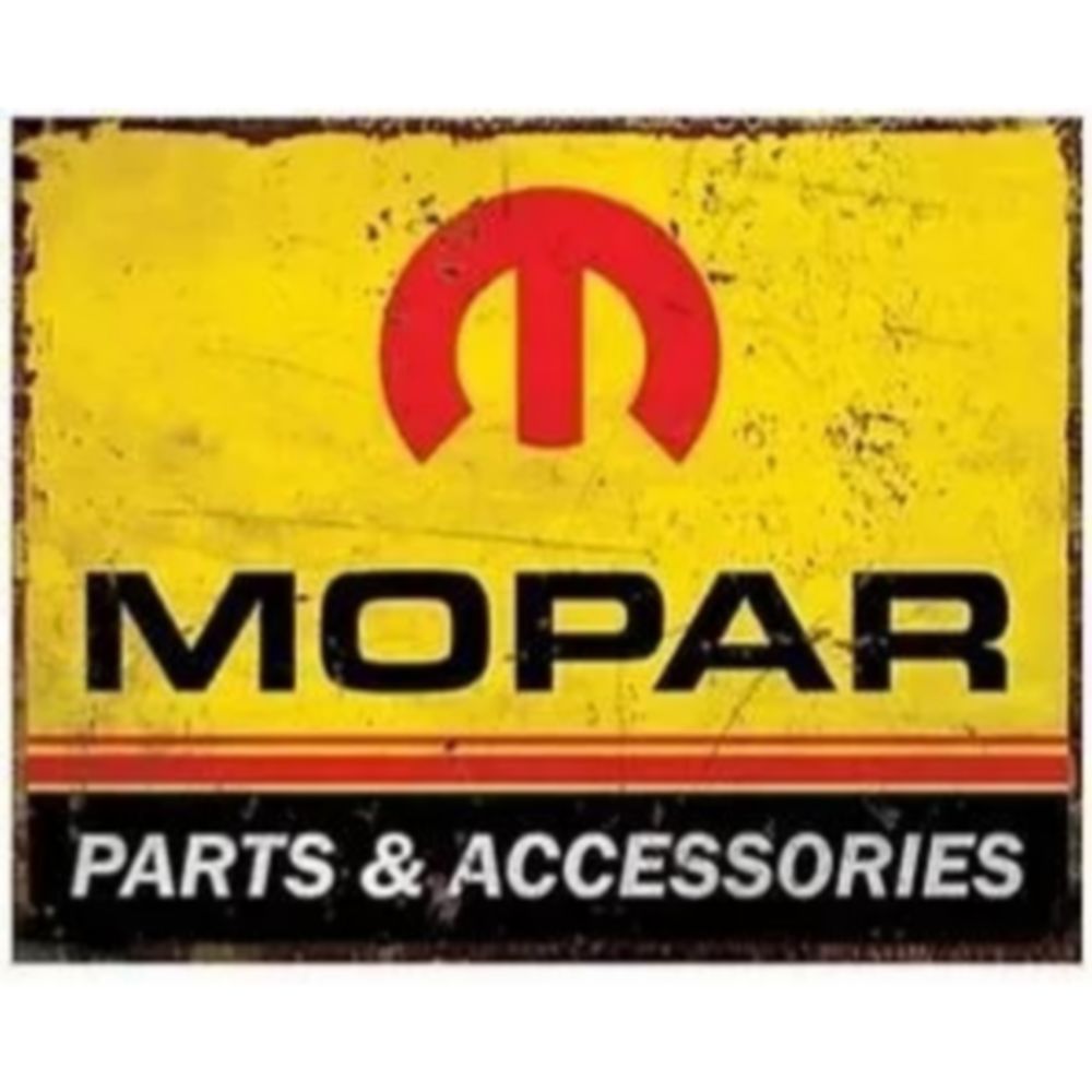 Retroworld MOPAR Parts + Accessories Metalskilt - 30 x 38 cm