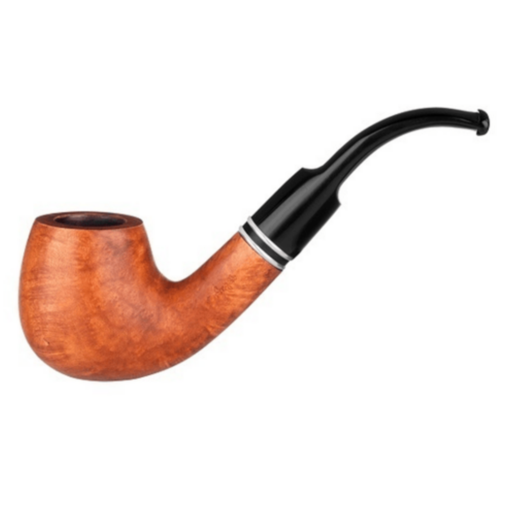 Angelo Capri Pipe - Light, Bent with Ring
