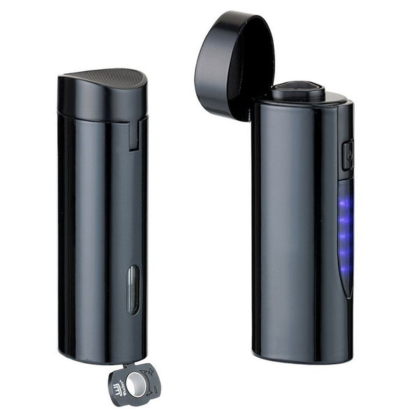 Winjet Premium 3 JET Electronic Cigar Lighter Black – The Prince Webshop