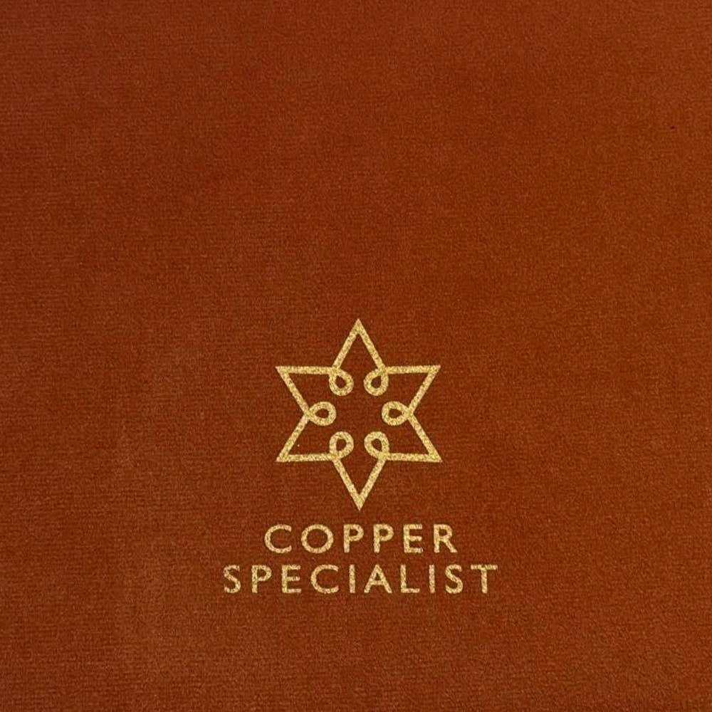 Rent Kobbersæt: Flaske (1 l) + 2 Bægre (300 ml) Hamret - Bartender Gear fra Ayurveda Specialist B.V. hos The Prince Webshop