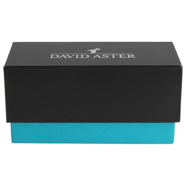 Mother of Pearl Embossed Masonic Cufflinks Gold Plate - Manchetknapper fra David Aster Collection hos The Prince Webshop