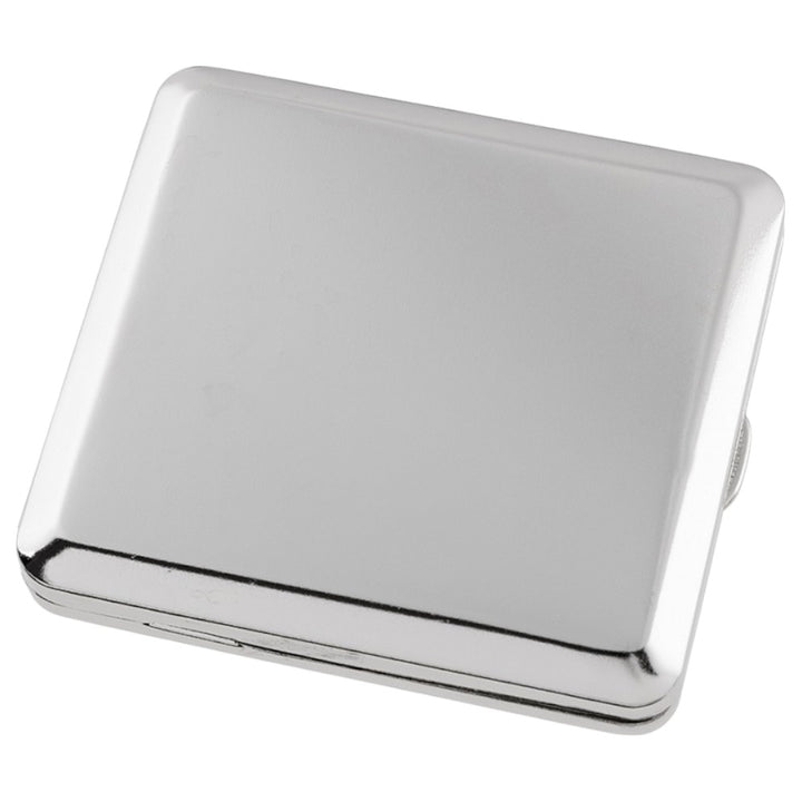 Angelo Cigaretetui - 18 King Size - Chrome Higloss Rubber - Cigaret Etui fra Angelo hos The Prince Webshop