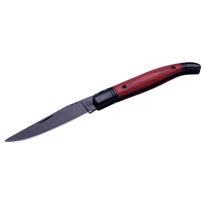 Laguiole Rosewood Pocket Knife with Black Blade