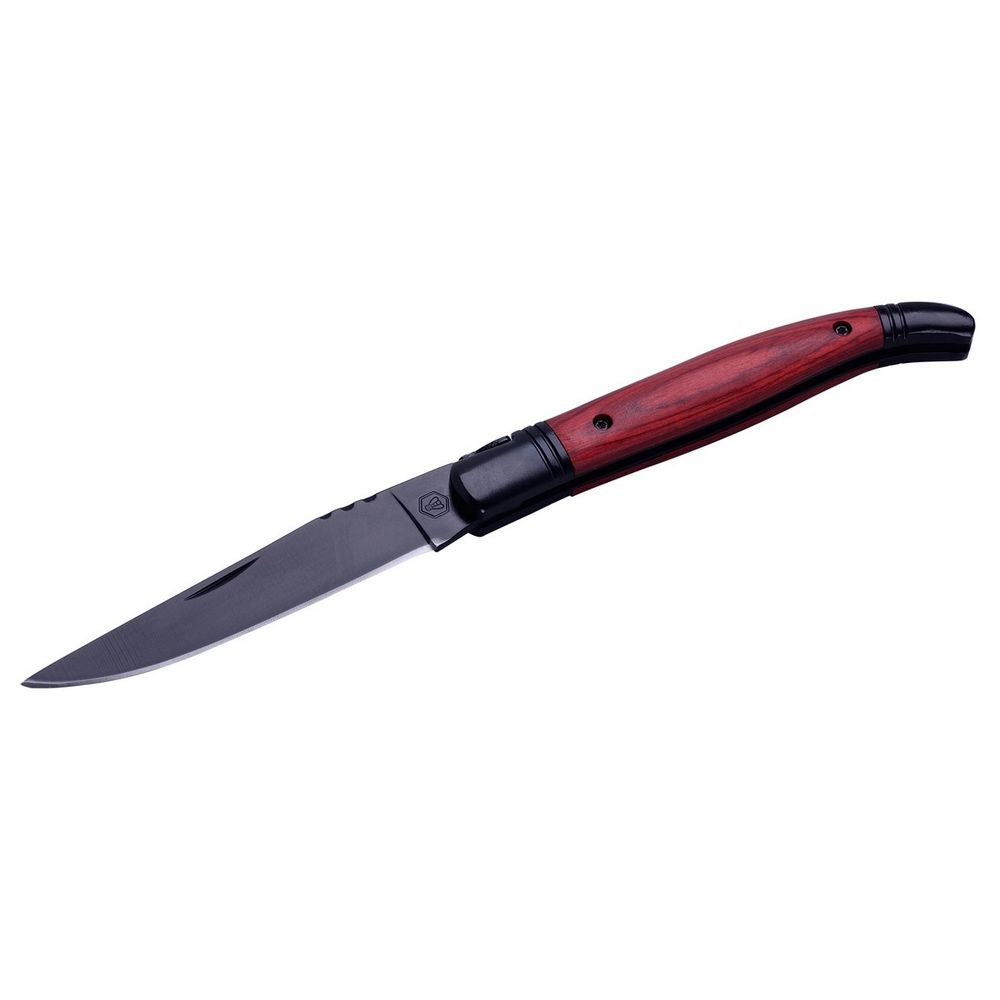Laguiole Rosewood Pocket Knife with Black Blade
