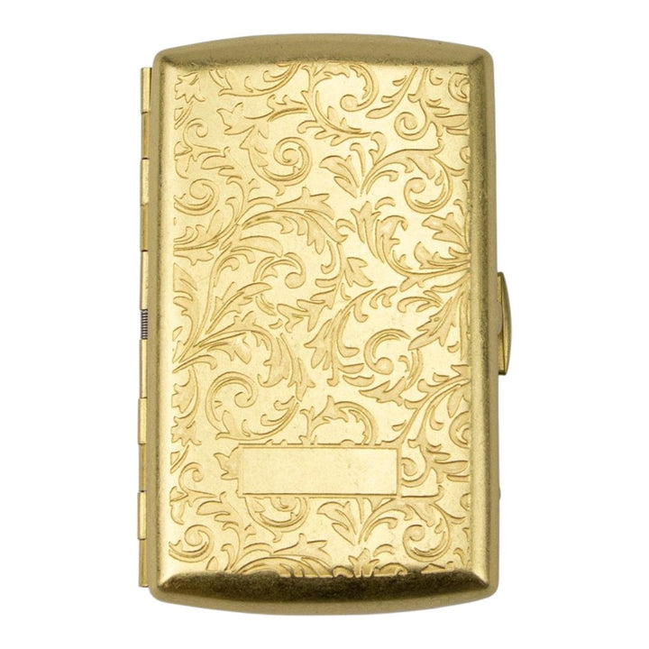 JC Brass Venetian Cigaret Etui til 10 King Size