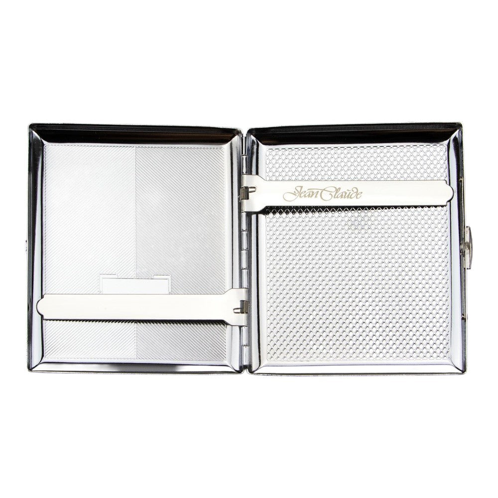 JC Brushed Cigaret Etui til 18 King Size Cigaretter