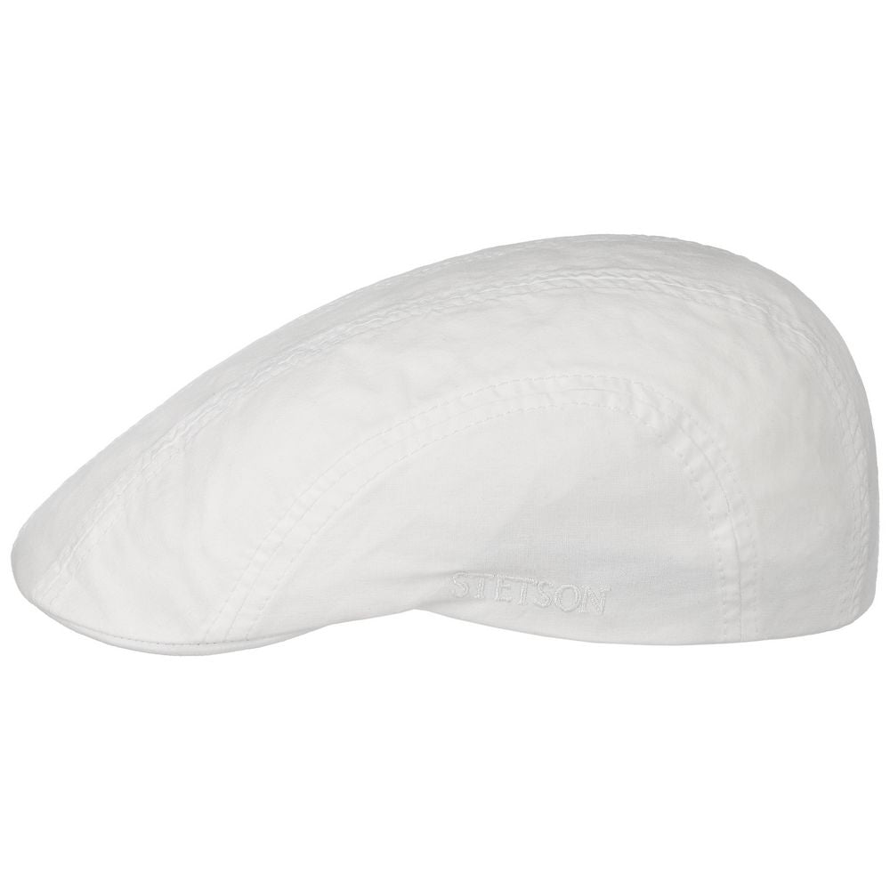 Stetson Ivy Cap Delave Organic Cotton - Offwhite Letvægt