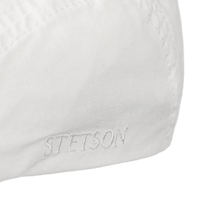 Stetson Ivy Cap Delave Organic Puuvilla - Valkoinen kevyt