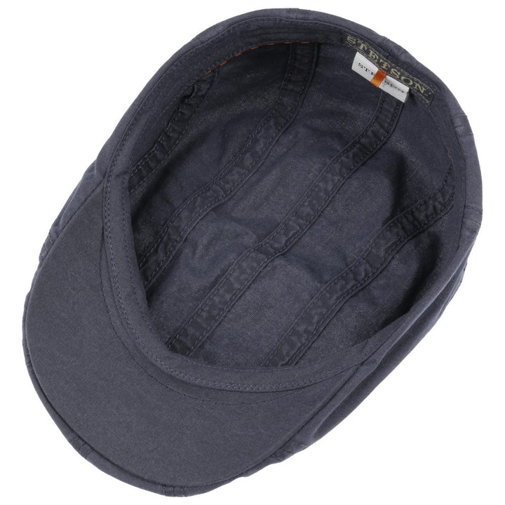 Stetson Ivy Cap Delave Organic Cotton - Navy Letvægt