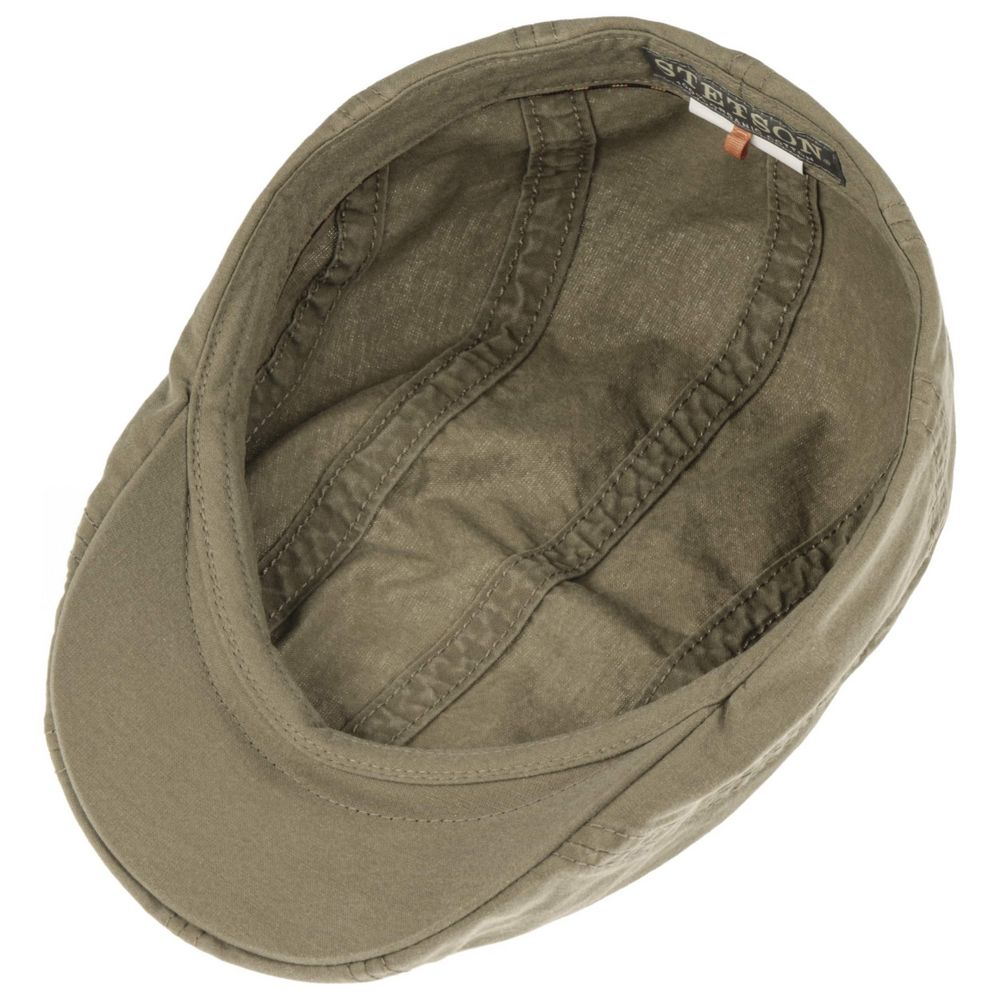 Stetson Ivy Cap Delave Organic Cotton - Khaki Letvægt