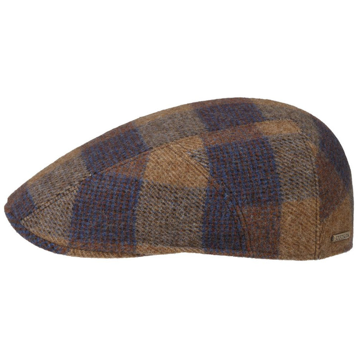 Stetson Ivy Cap Wool Glen Tarkista konjakki