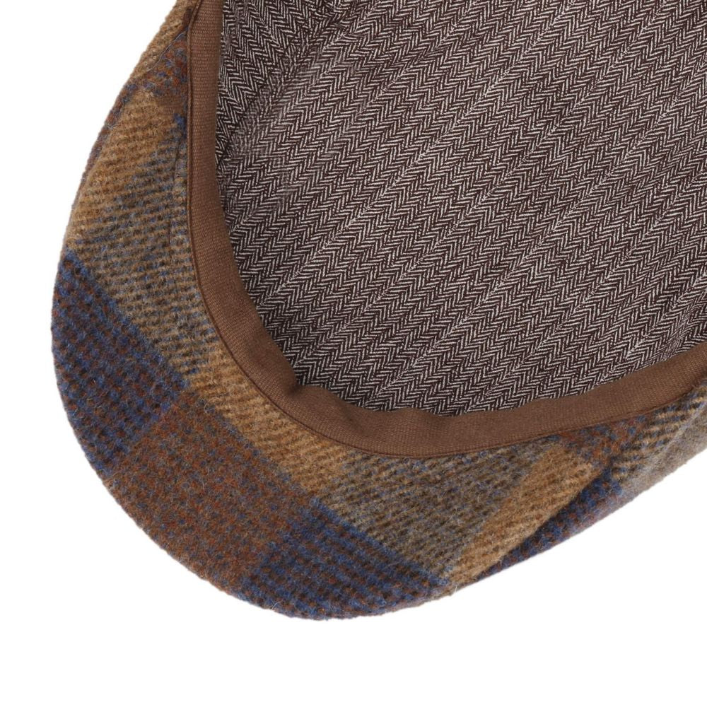 Stetson Ivy Cap Wool Glen Tarkista konjakki