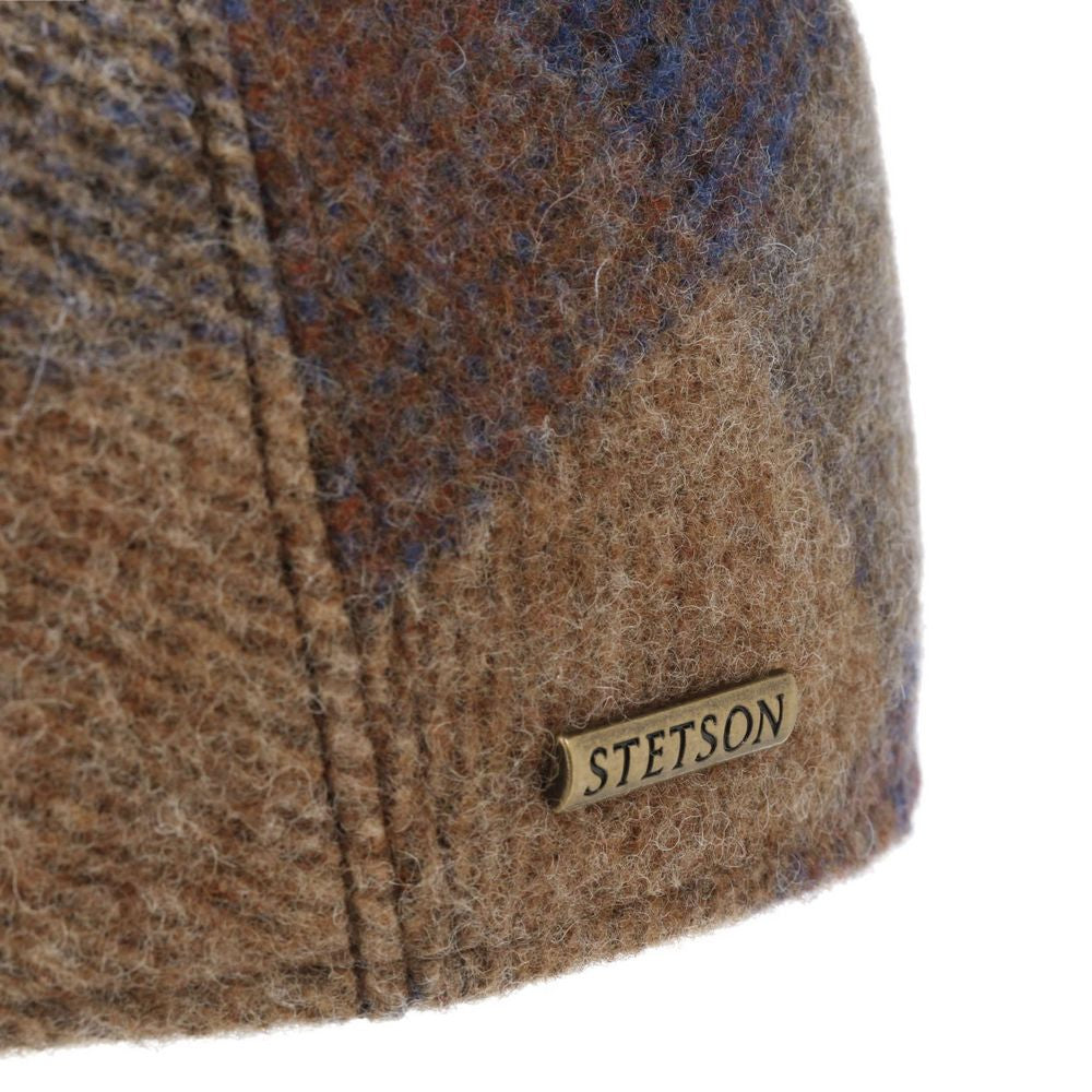 Stetson Ivy Cap Wool Glen Tarkista konjakki