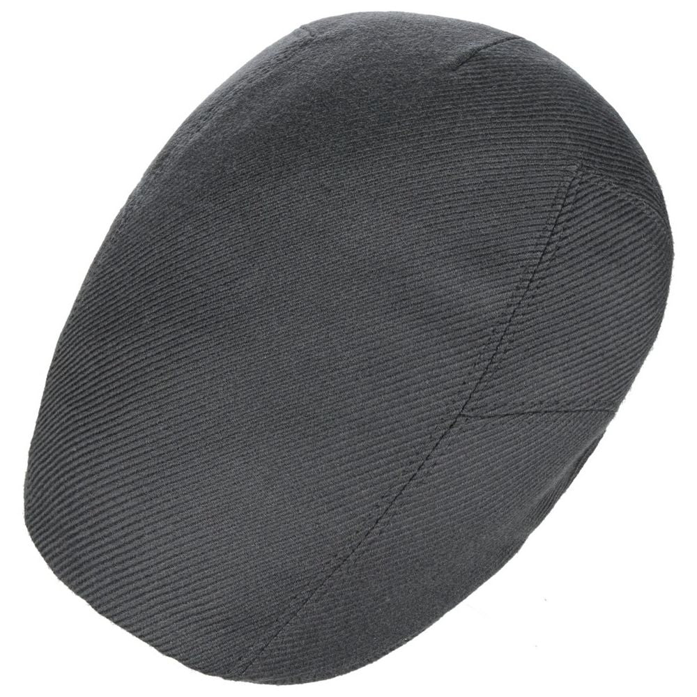 Stetson Ivy Cap Wool Twill Sixpence - Steel Grey
