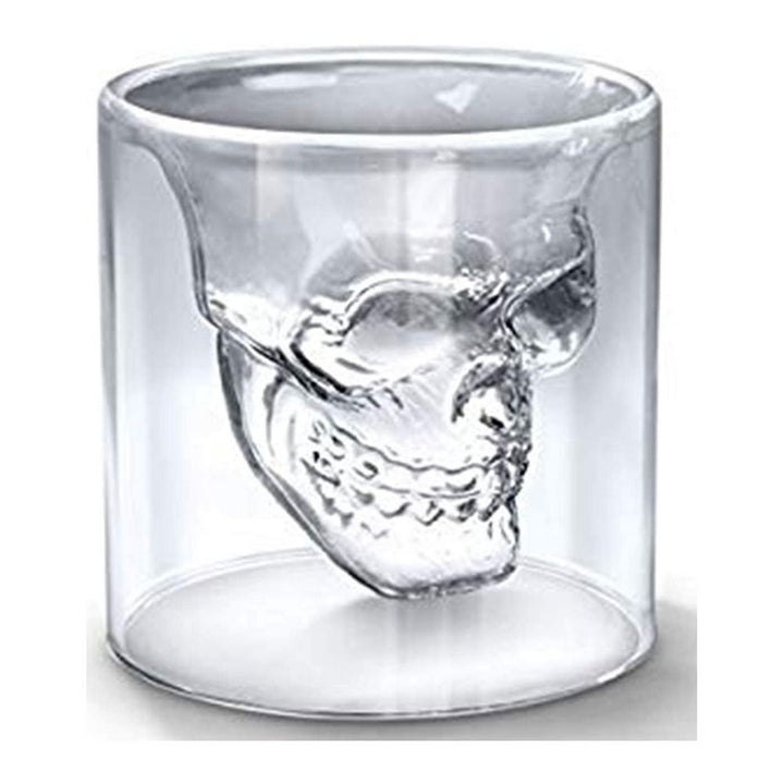 4 Skull Shot Glass - SCARY!