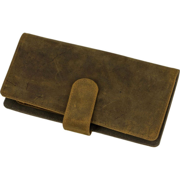 Passatore Cigar Case in Antique Brown Leather