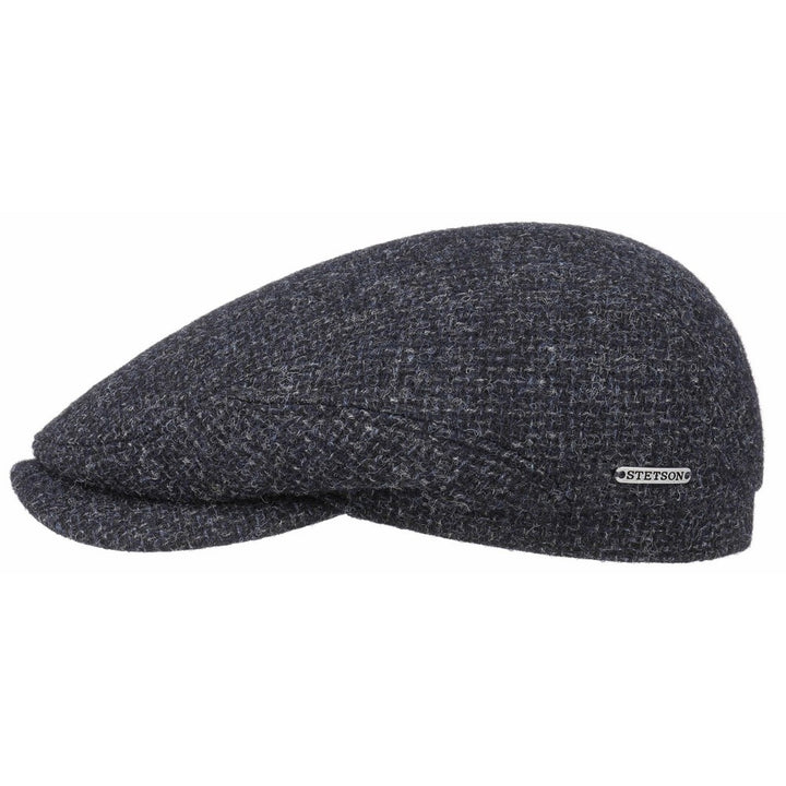 Stetson The Brit Driver Cap Wool Navy Sixpence