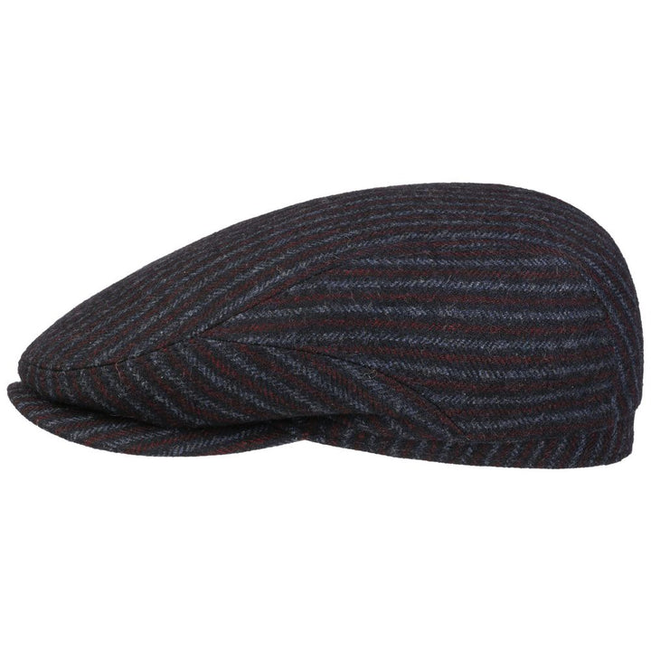 Stetson The Italian Driver Cap Woolen Stripe Sixpence