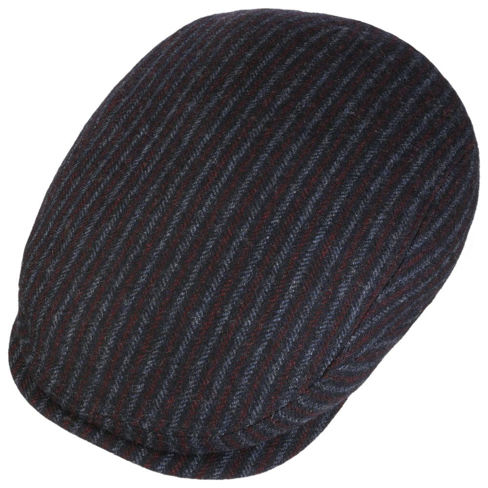 Stetson The Italian Driver Cap Woolen Stripe Sixpence