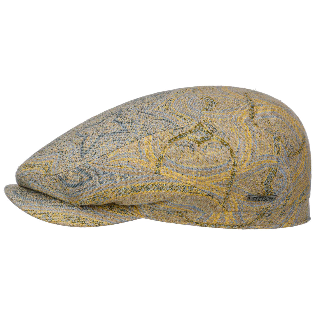 Stetson Driver Cap Cotton Jacquard Paisley - Flat Cap fra Stetson hos The Prince Webshop