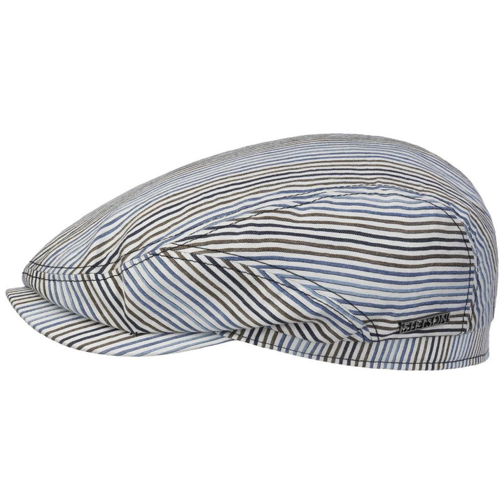 Stetson Driver Cap Linen Stripe Sommer Cap