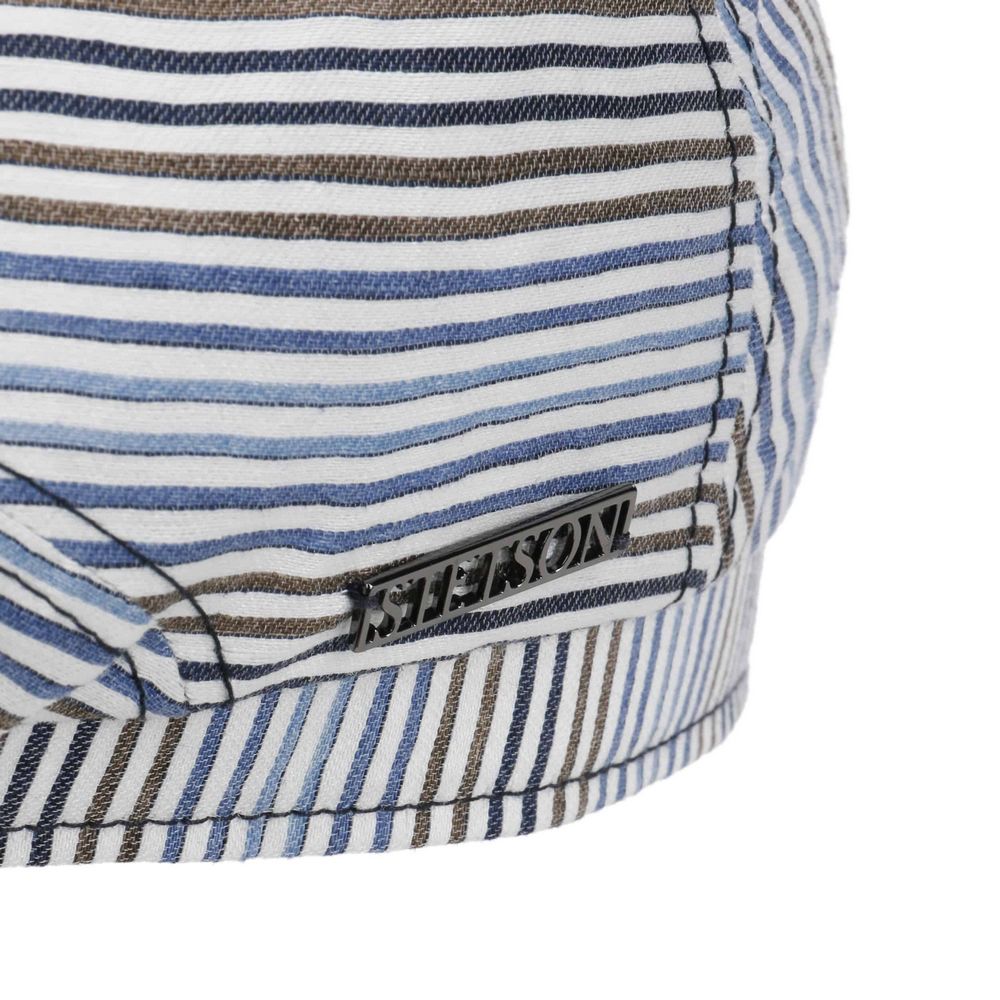 Stetson Driver Cap Linen Stripe Sommer Cap