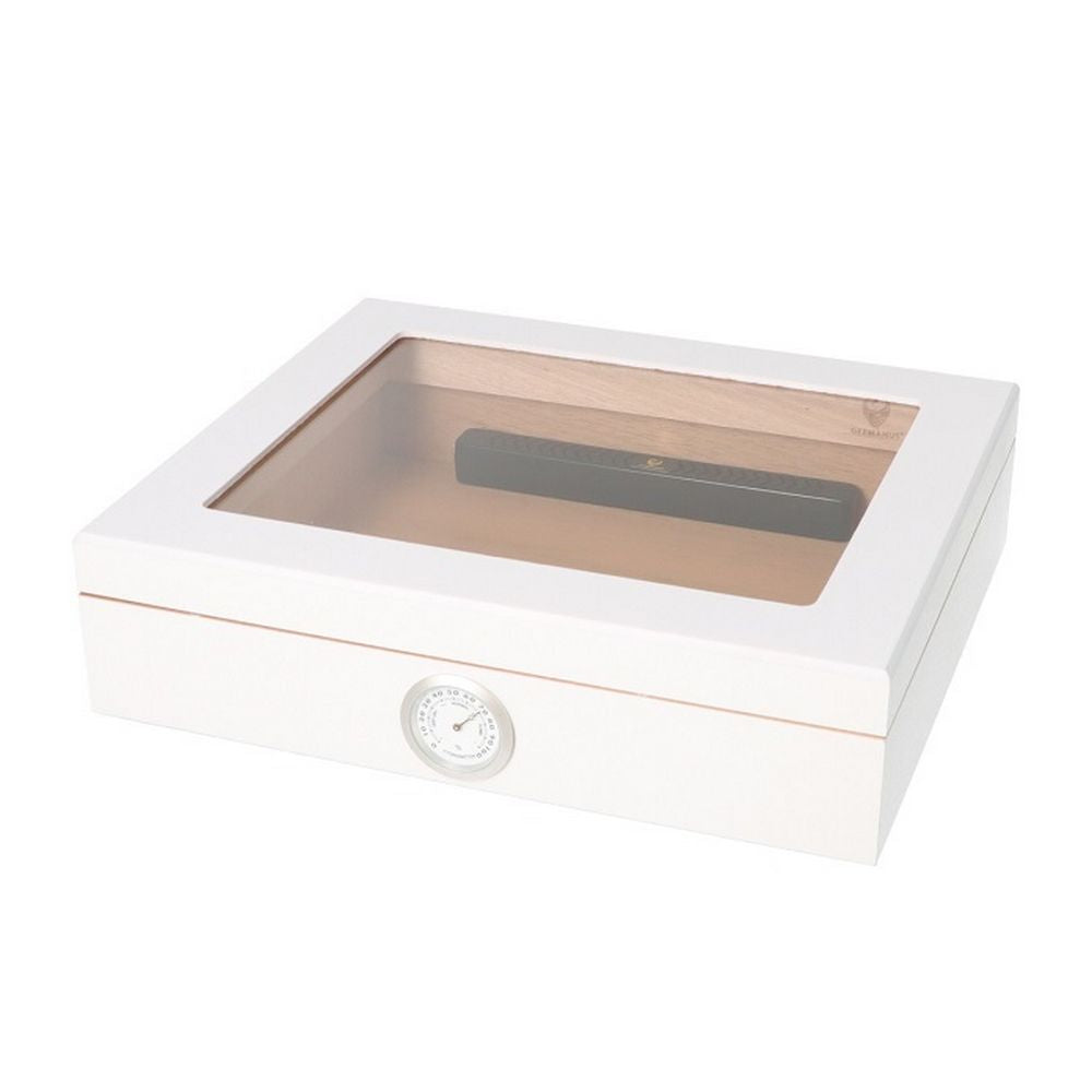 GERMANUS Mensalla Cigar Humidor - Hvid