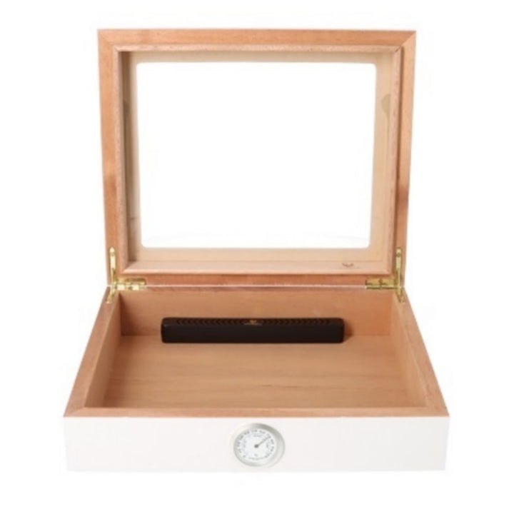 GERMANUS Mensalla Cigar Humidor - Hvid