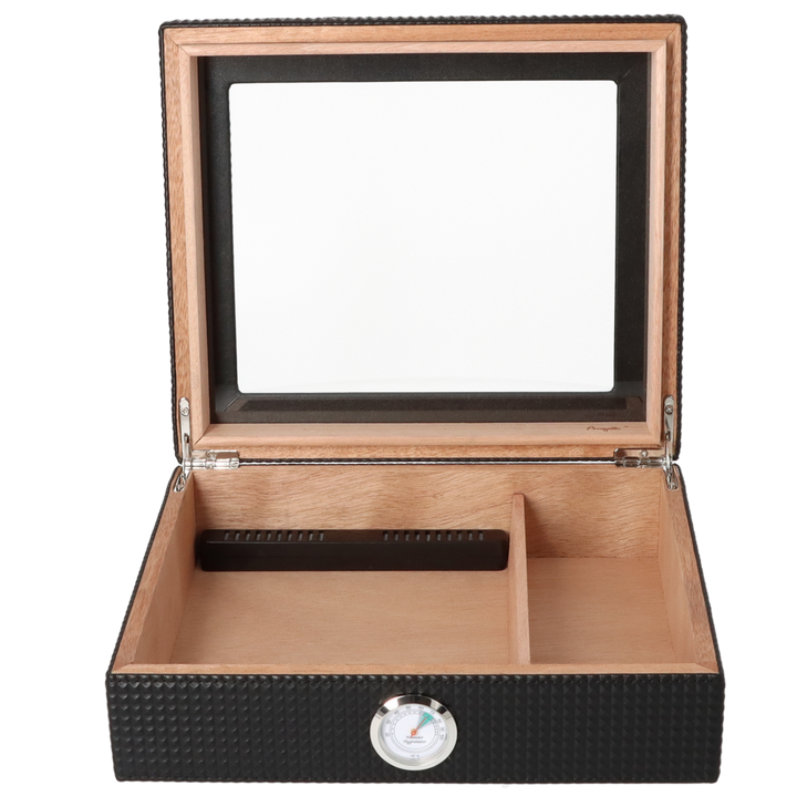 Angelo Mini Humidor Angelo Cigar Humidor PU Diamond – The Prince Webshop