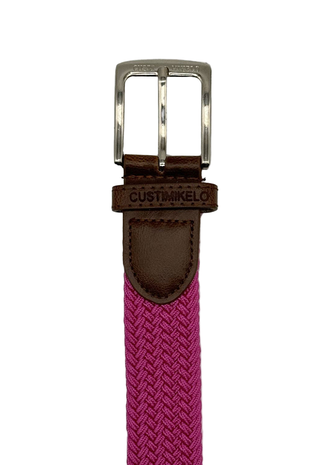 Custi Mikelo Flettet Elastisk Bælte Fuchsia | mod 13