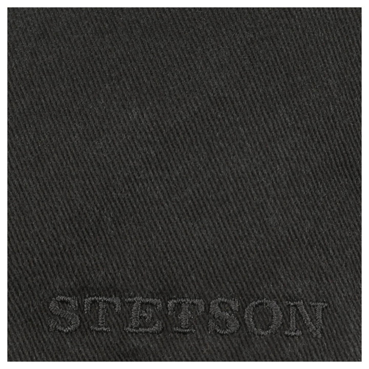 Stetson Texas Flat Cap Cotton - Sort Duck Cap - Flat Cap fra Stetson hos The Prince Webshop
