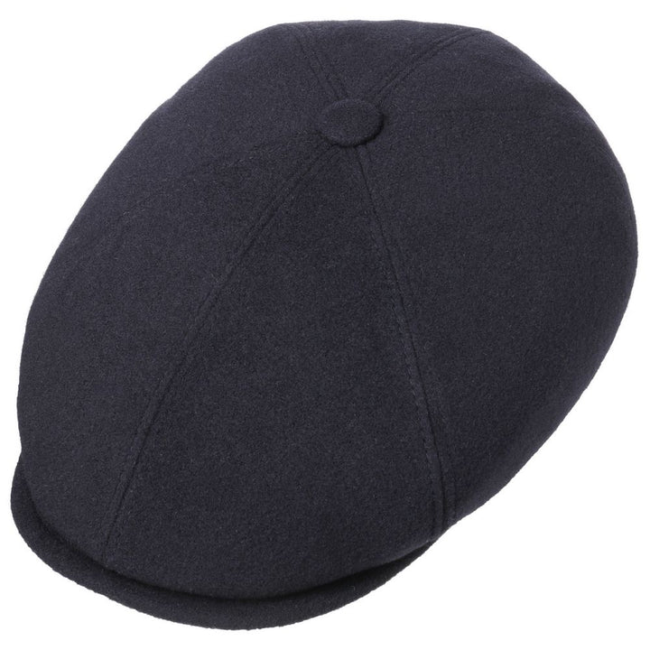 Stetson 6-Panel Cap Wool/Cashmere - Navy Sixpence - Flat Cap fra Stetson hos The Prince Webshop