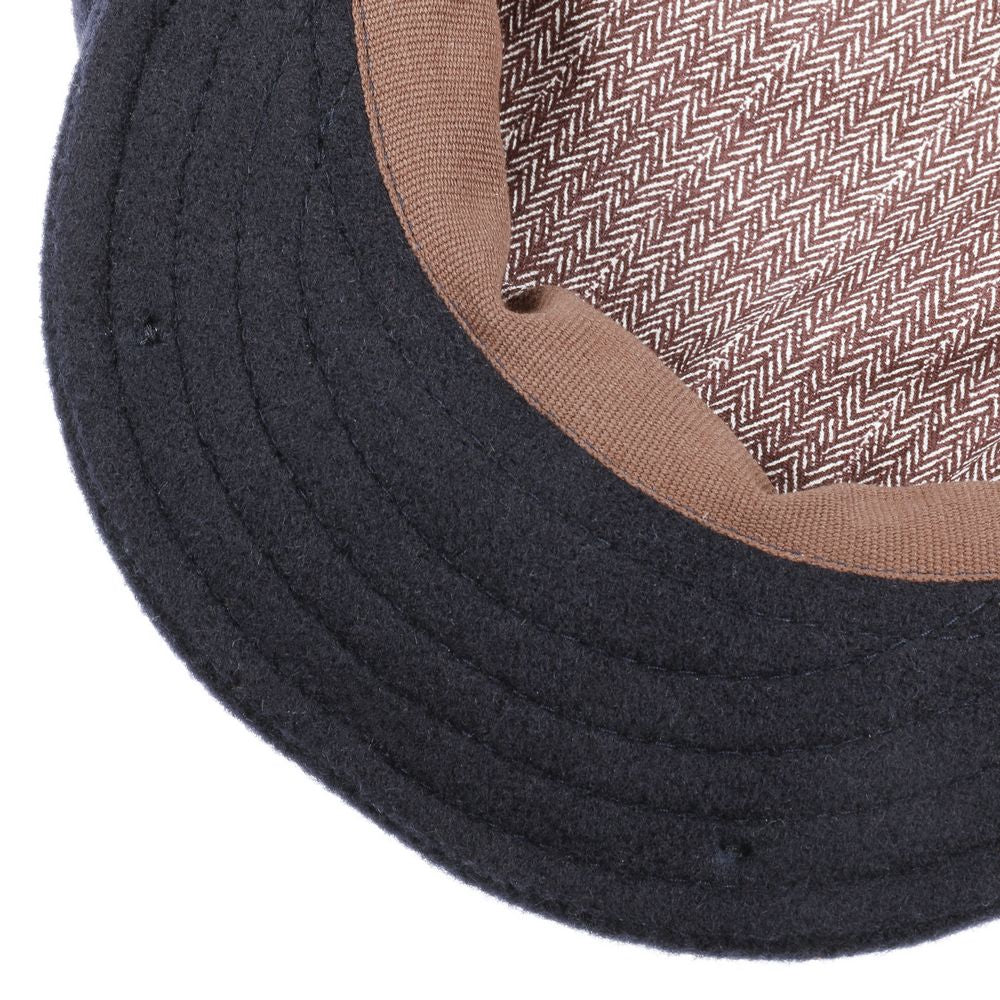 Stetson 6-Panel Cap Wool/Cashmere - Navy Sixpence - Flat Cap fra Stetson hos The Prince Webshop