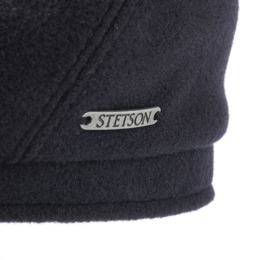 Stetson 6-Panel Cap Wool/Cashmere - Navy Sixpence